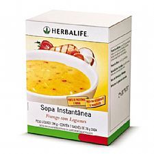 Sopa Instantânea Herbalife - Frango com Legumes